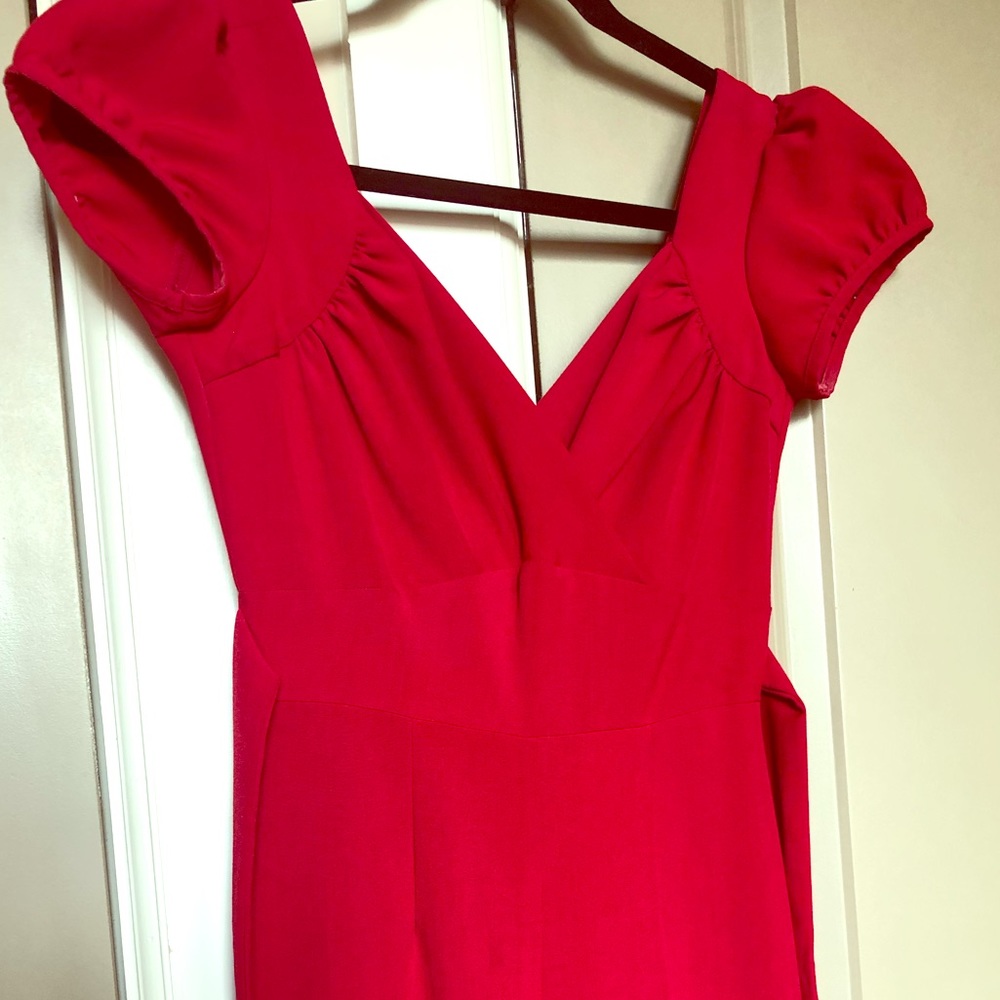 Stop Staring! Red Barcelona Jumpsuit